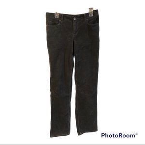Dark gray corduroy pants by Soma size 8